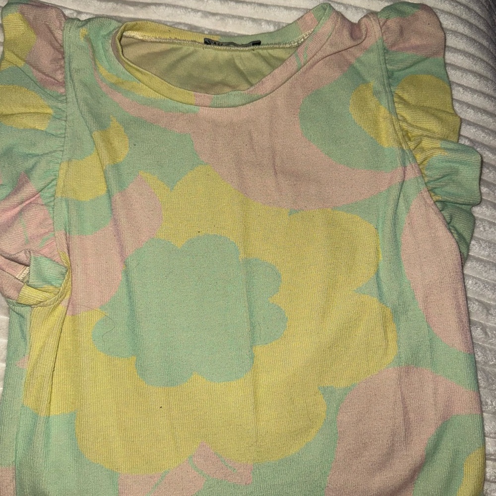 Zara Floral Women's Top